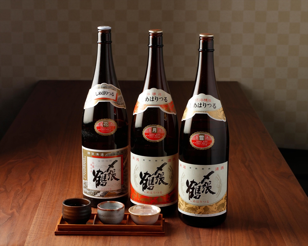 厳選した素材とこだわりの日本酒